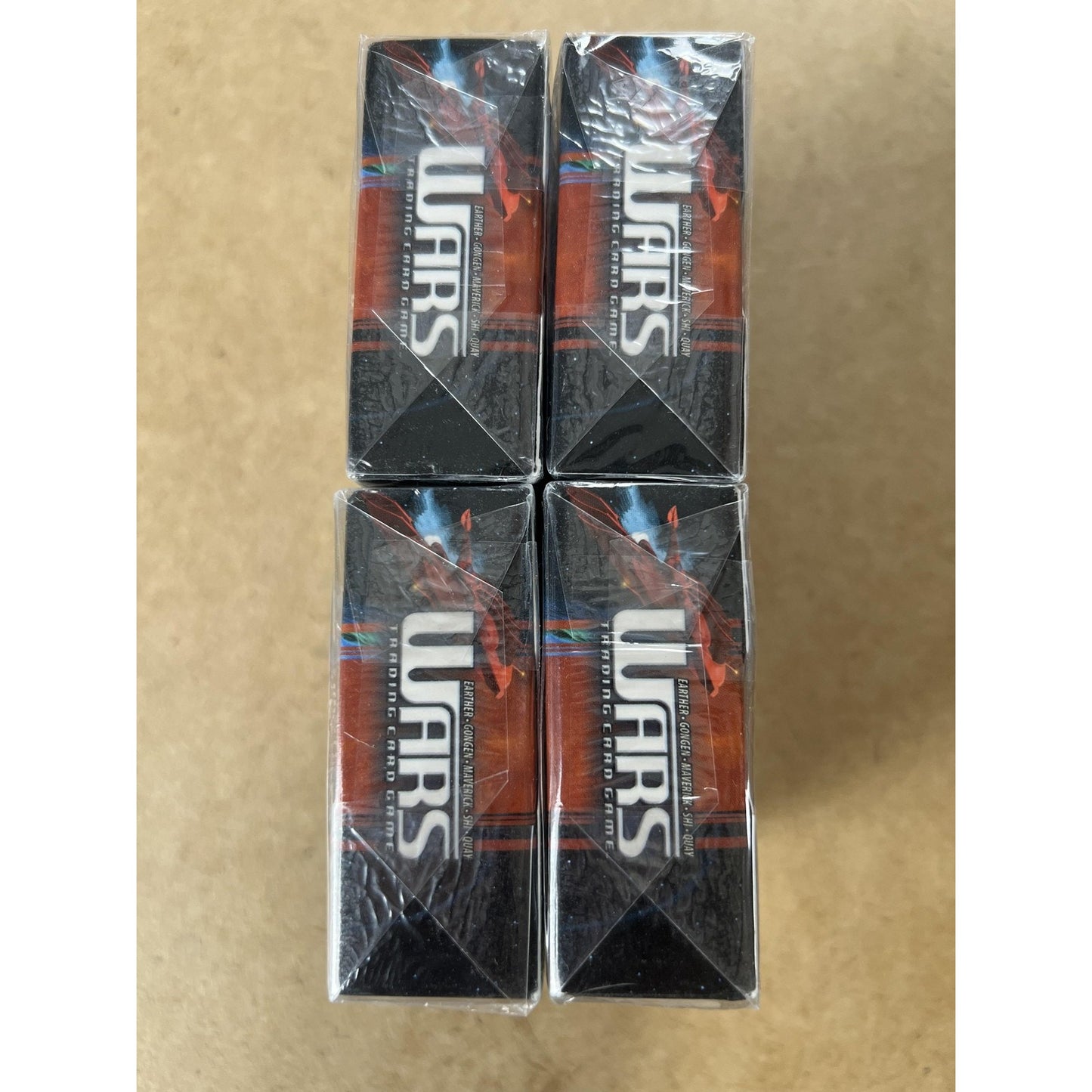 Decipher WARS Incursion Gongen Starter Deck Solidarity Lot Of 4 New Sealed 2004