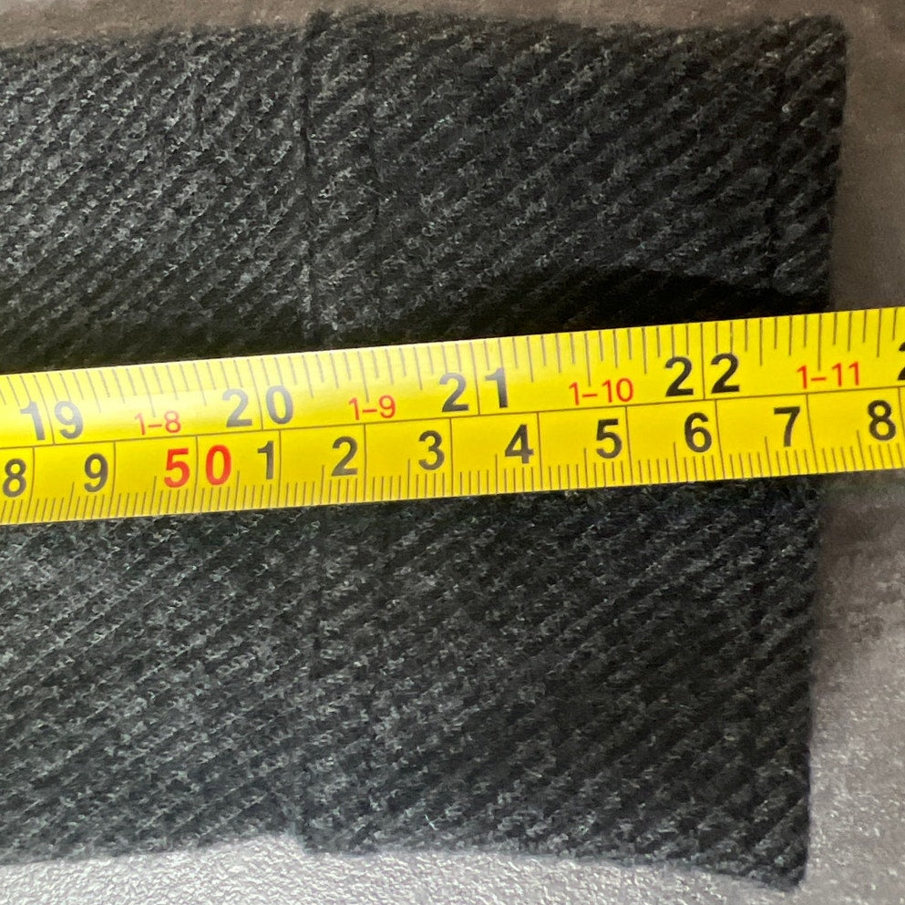 Faherty Medium Heather Gray Legend Sweater Dress Button Down