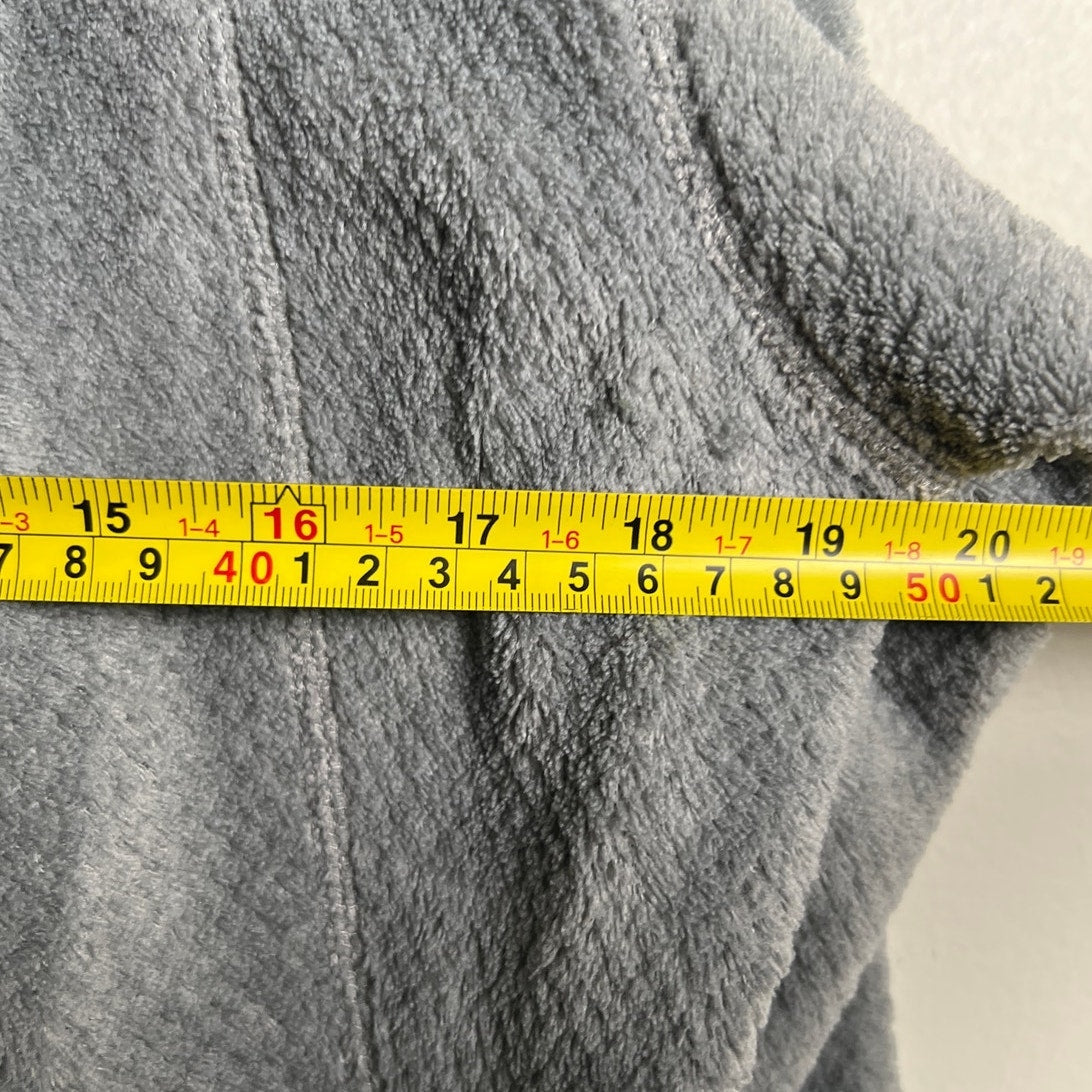 Patagonia Women's Size L Re-Tool Gray Pockets Snap T Pullover Jacket