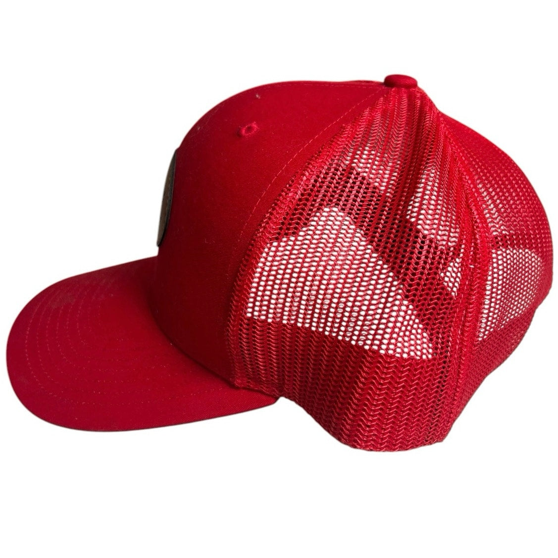 Whiskey Weather Richardson Red Trucker Hat Adjustable Strap