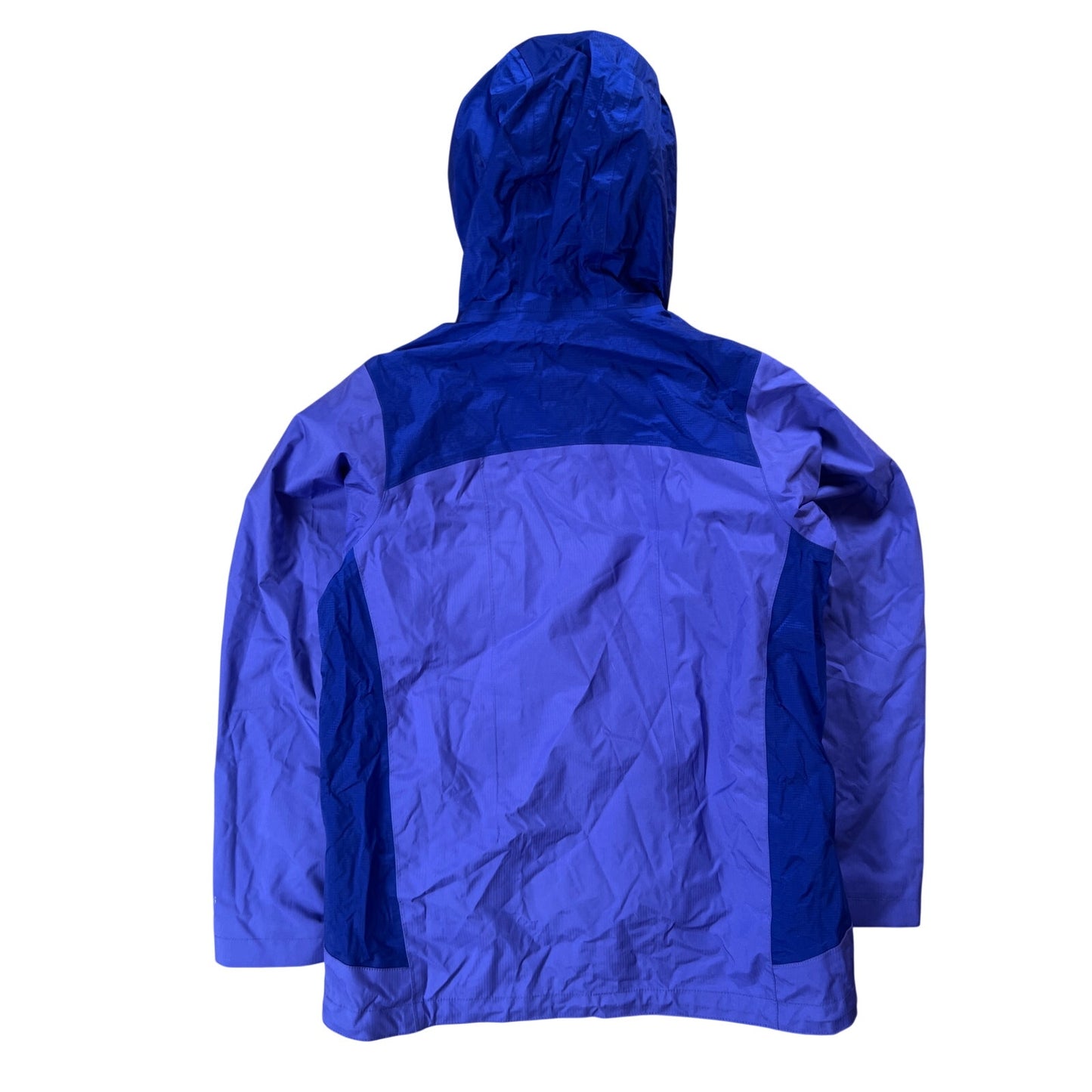 Patagonia Girls Purple Shell Lined Hooded Zipup Jacket Size XL