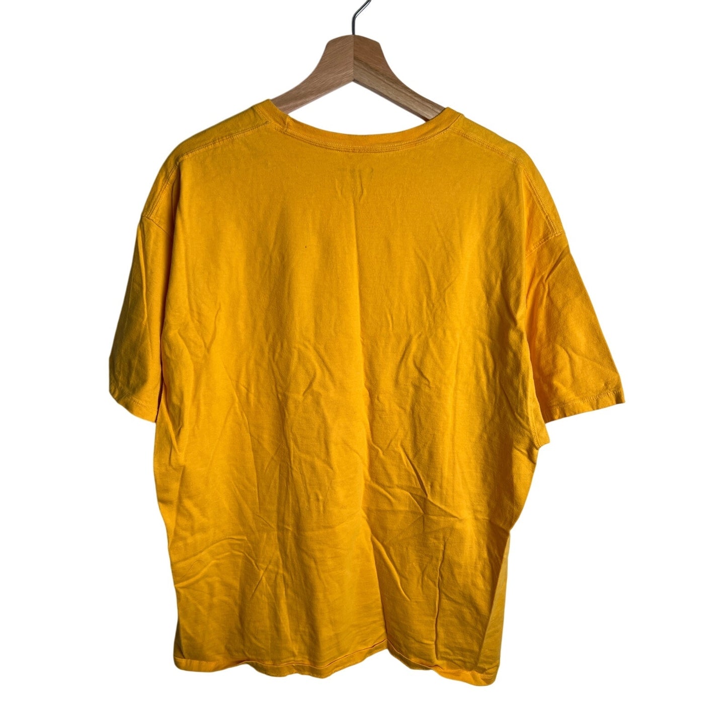 Champion Classic Men's Yellow Short Sleeve Logo Crew Neck T-Shirt XL