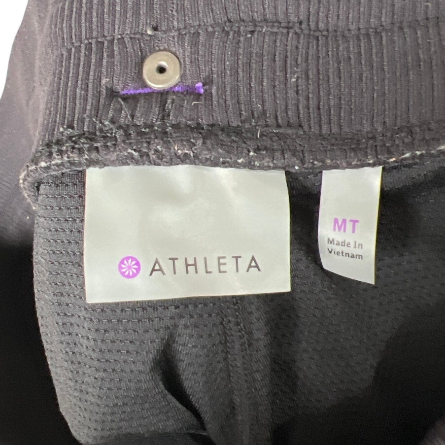 Athleta MT Black Performance Internal Drawstring Active Skort