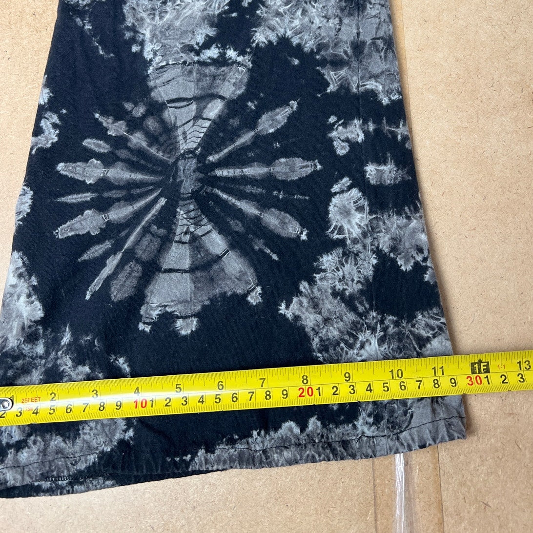 Navy Tie Dye Jogger Women's Pants With Pockets Sz XL