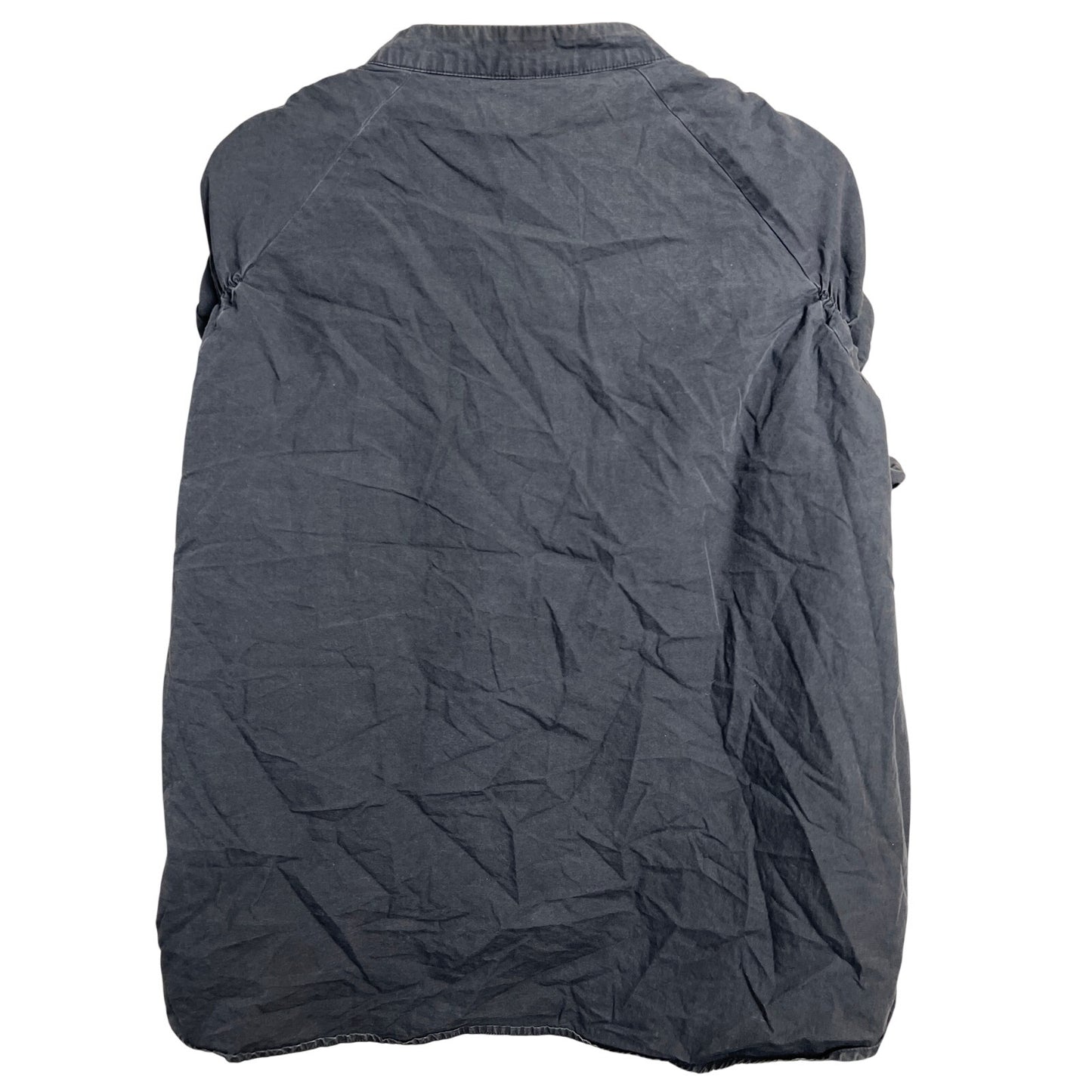 WoWo 2XL Button Down Gray Stretch Long Sleeve