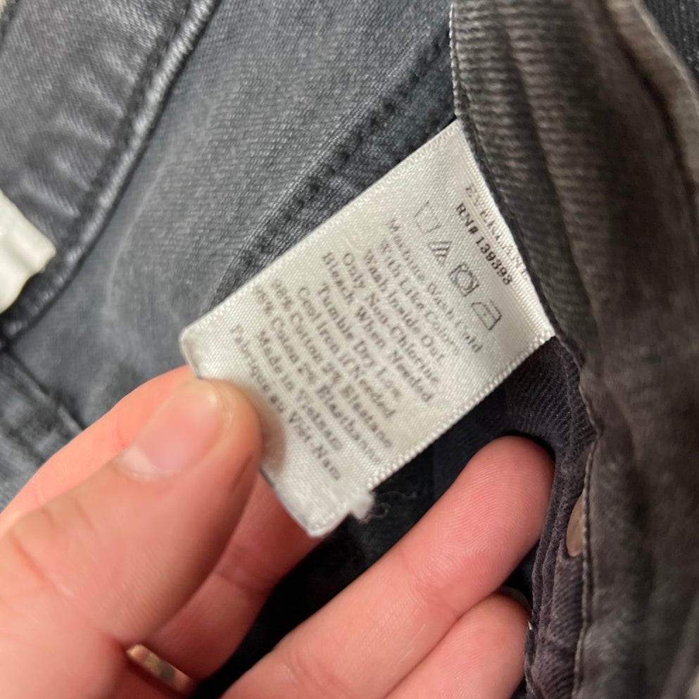 Everlane Black Skinny High Rise Jean Women Size 27