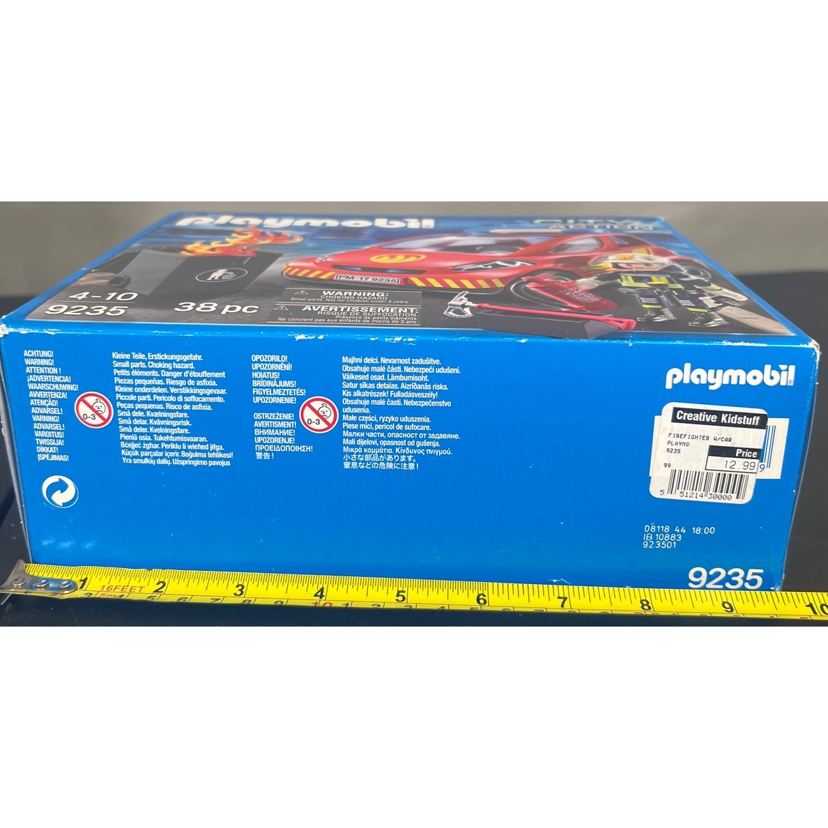 Playmobil Firefighter W/ Car City Action 9235 *SEALED*