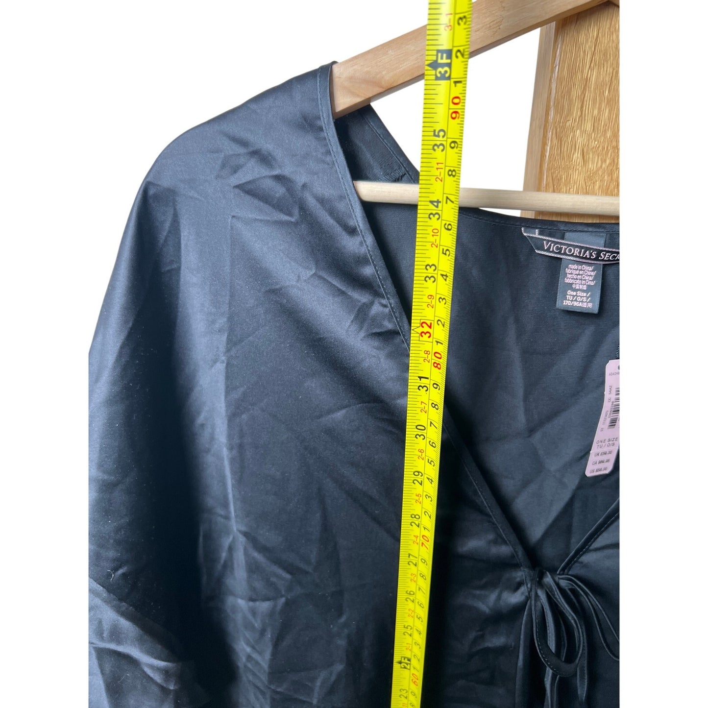 Victoria Secret NWT One Size Flutter Sleeve Robe Kimono Wrap