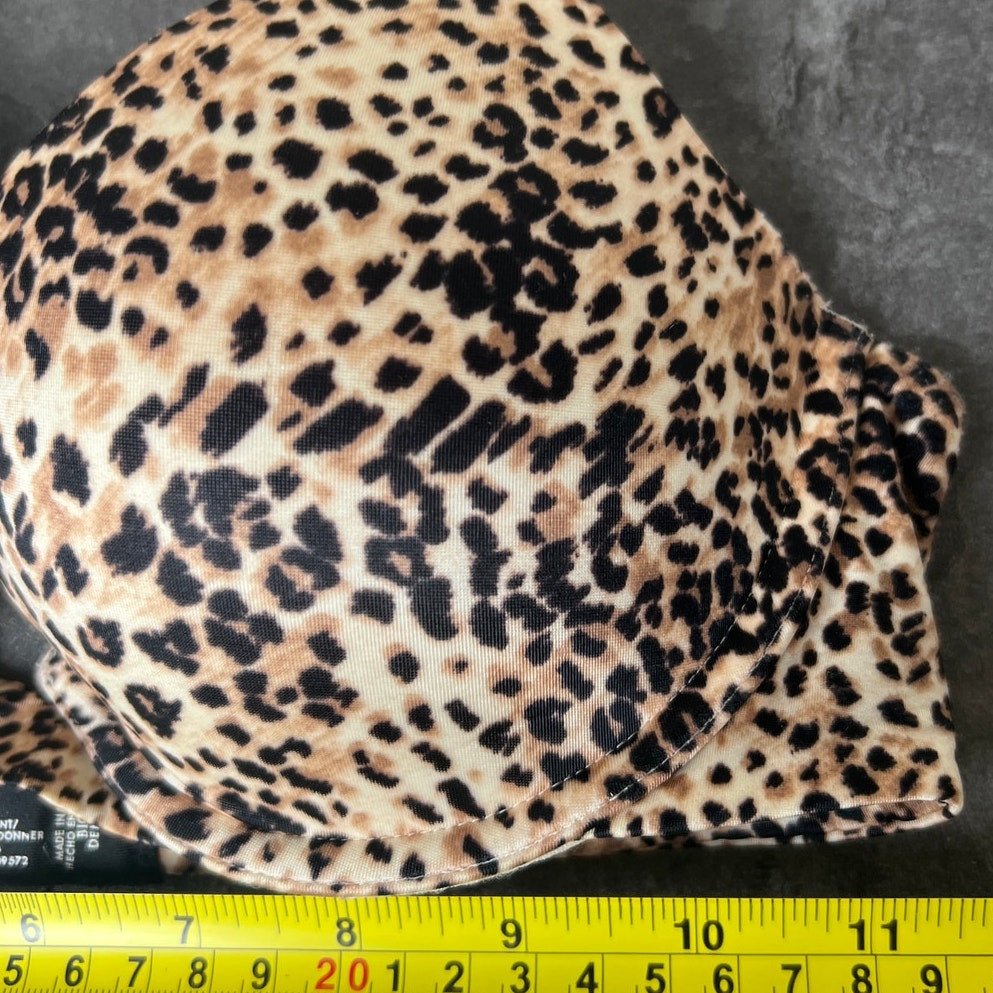 Victoria's Secret Biofit Demi Uplift Cheetah Print Bra 34C