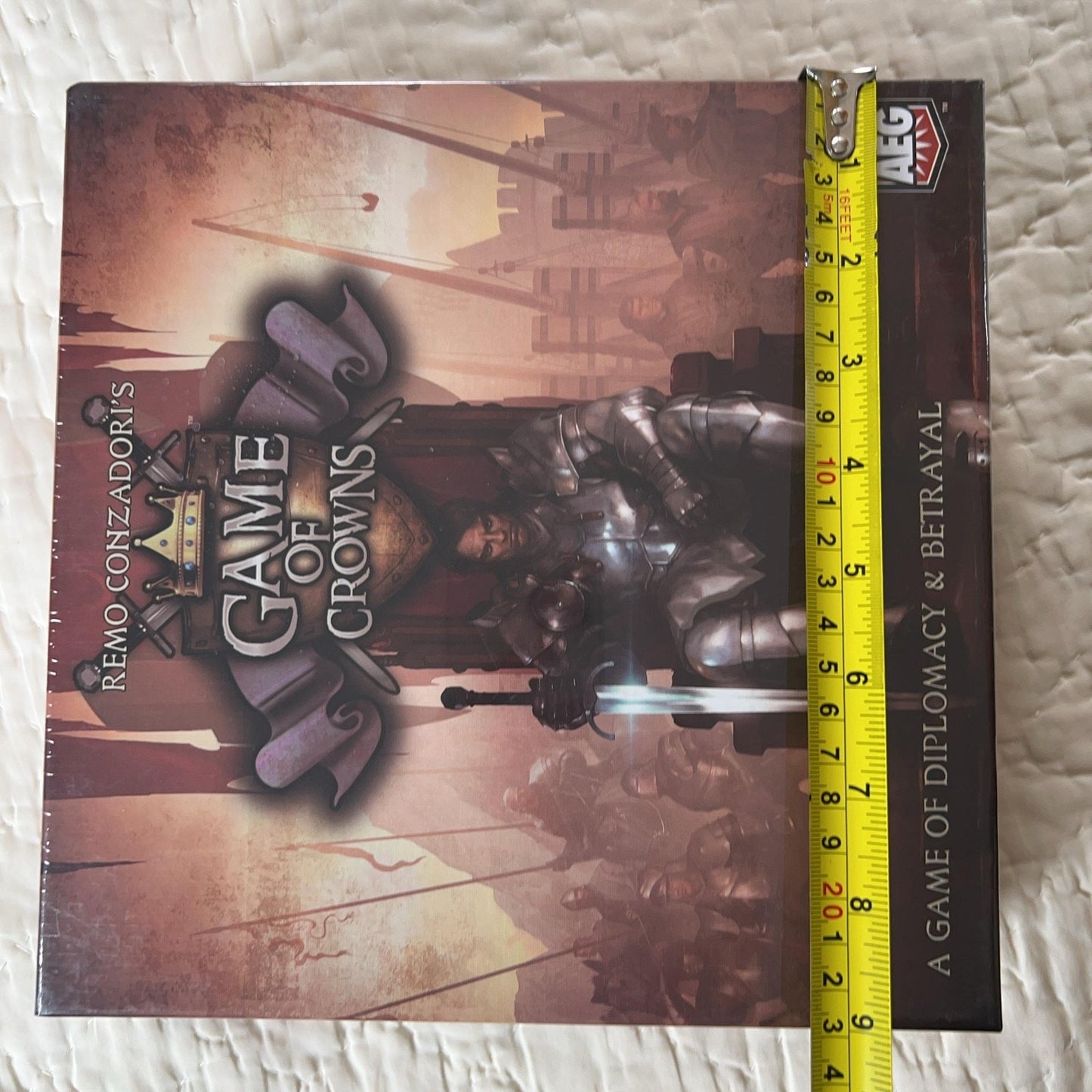 AEG Game Of Crowns Strategy Board Game 2015 Fantasy Multicolor New Sealed