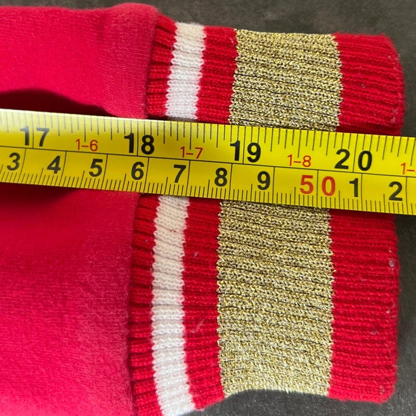 Y2K Rocawear Large Two Layer Red Women's Sweater Crewneck