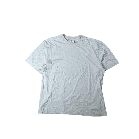 COLLUSION Shirt Mens L Green Cotton Crew Neck Basic Jersey Summer Regular Fit