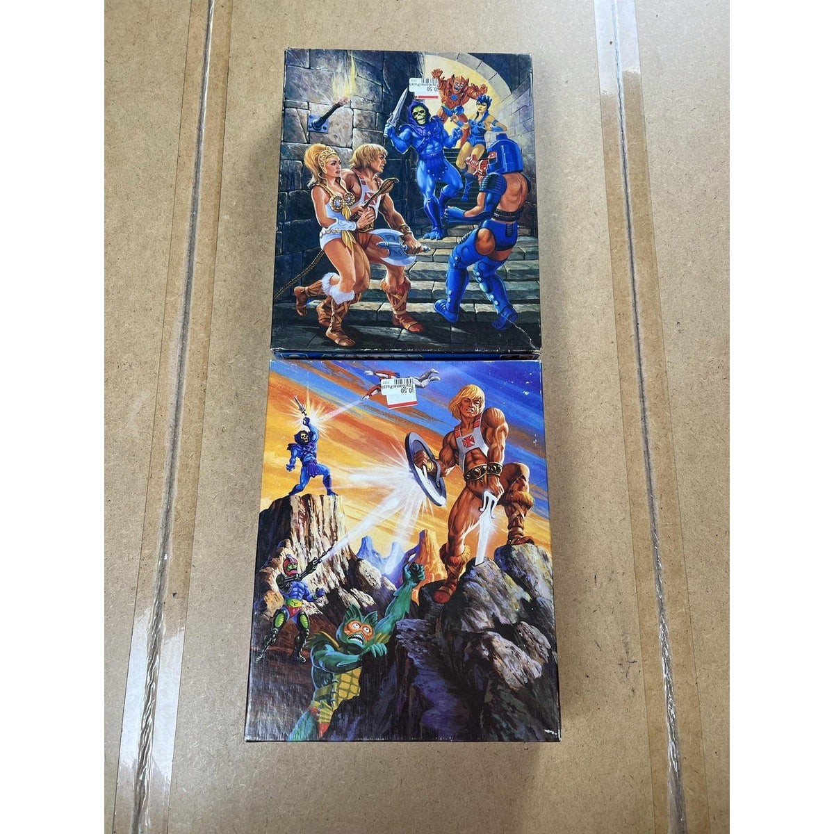 Masters Of The Universe Puzzle He-Man Skeletor Boxed Jigsaw Pieces Loose