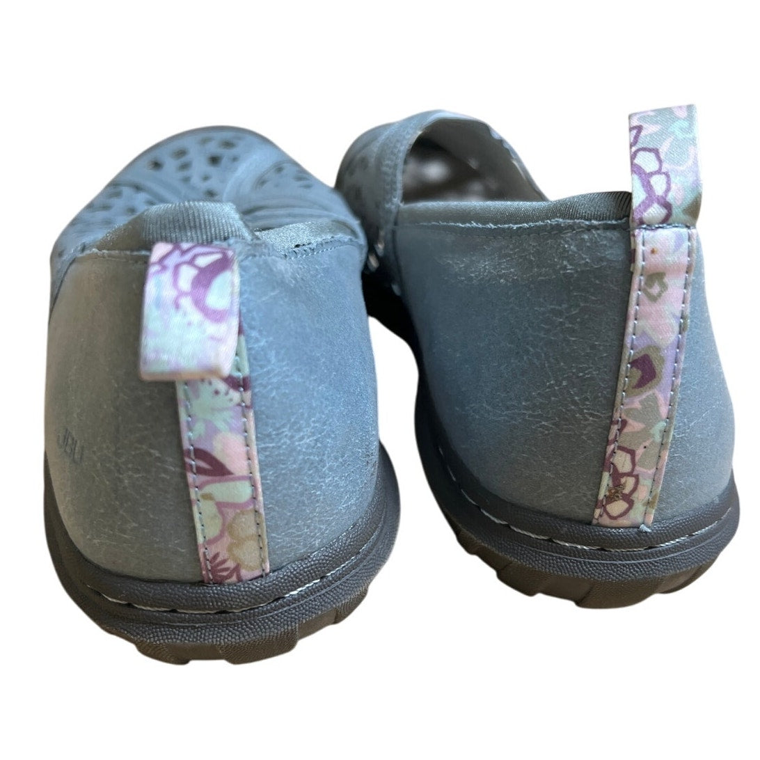 JBU by Jambu light denim blue Pecan All Terra Traction Slip-On Flat Size W 8.5