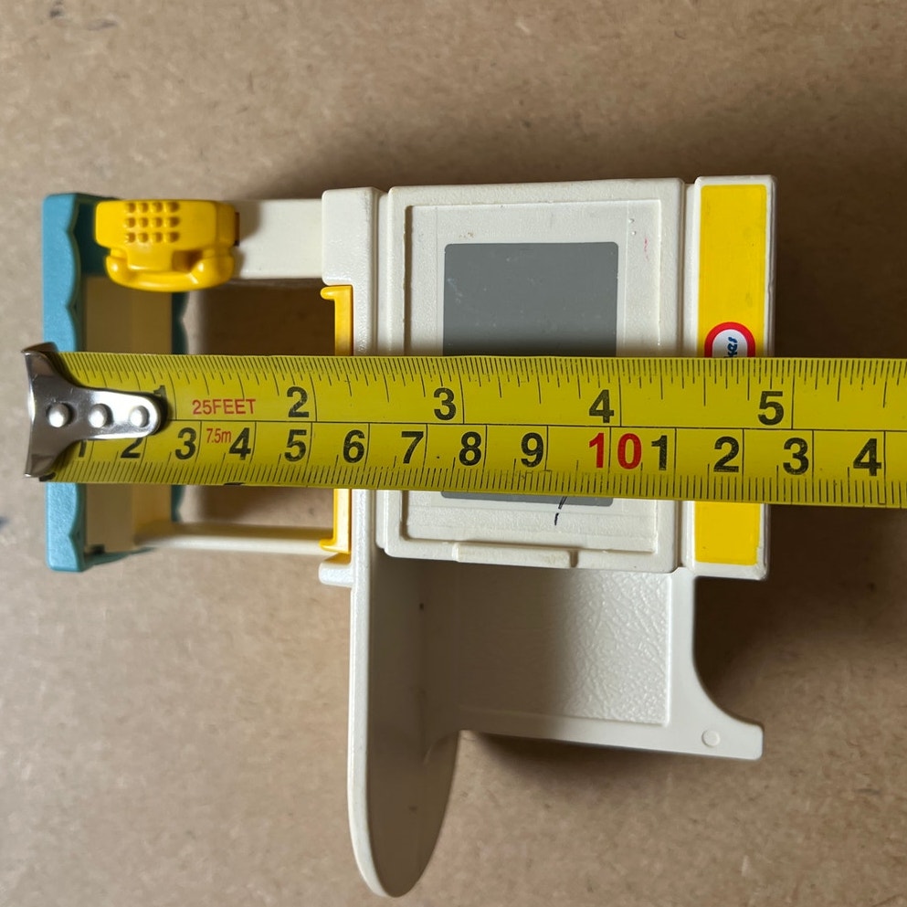 Vintage Little Tikes Party Kitchen Doll House Furniture Counter Stove Blue Top