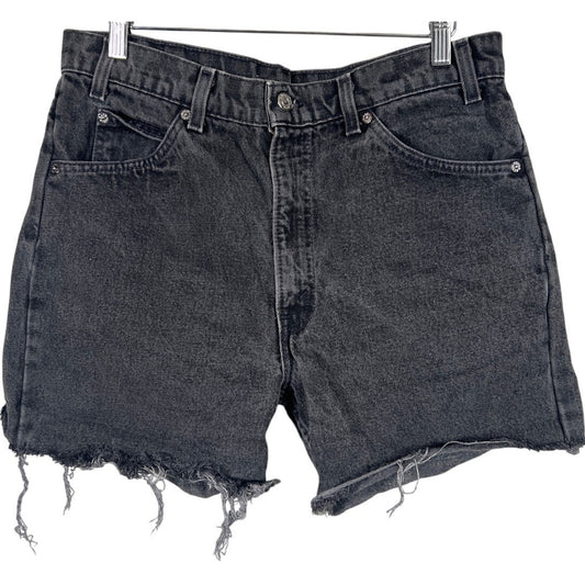 Vintage Levi's Orange Tab Chopped 505 Shorts Size 34 Regular Fit