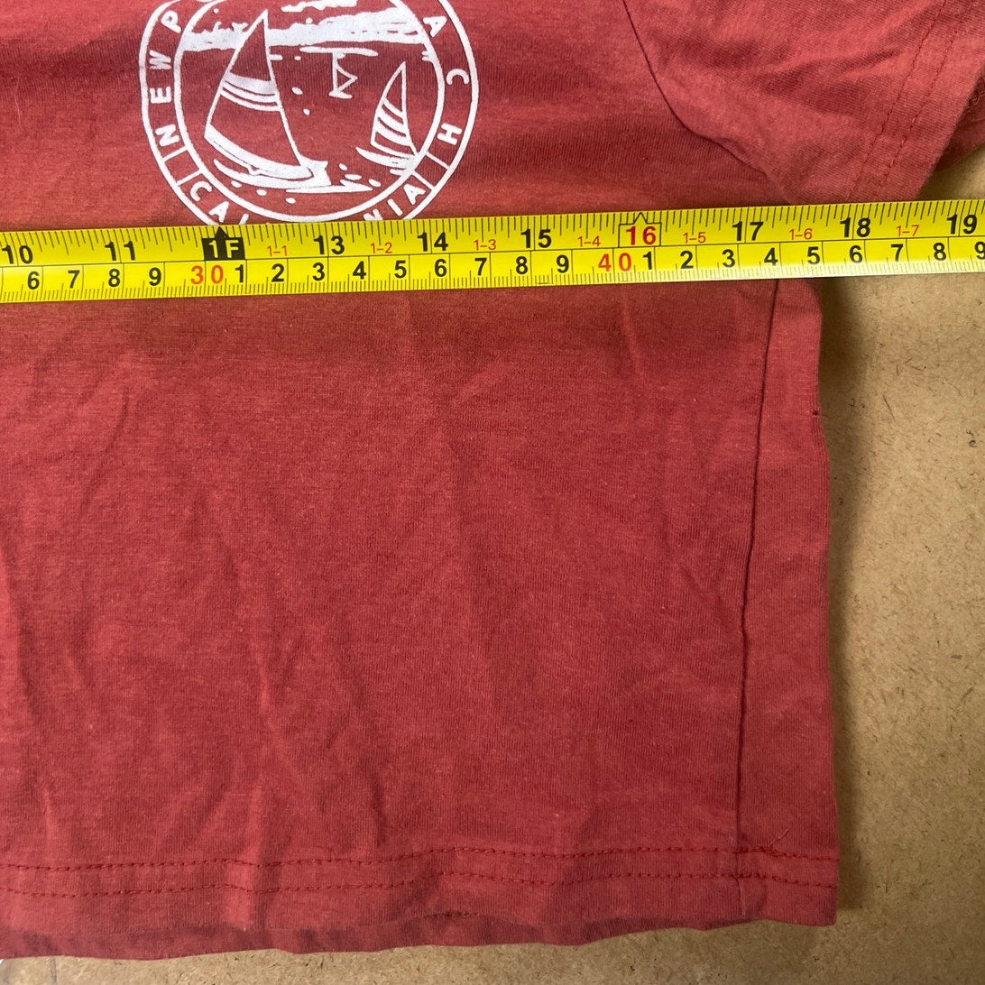 Romwe Burgundy  Crop Top Women Size S