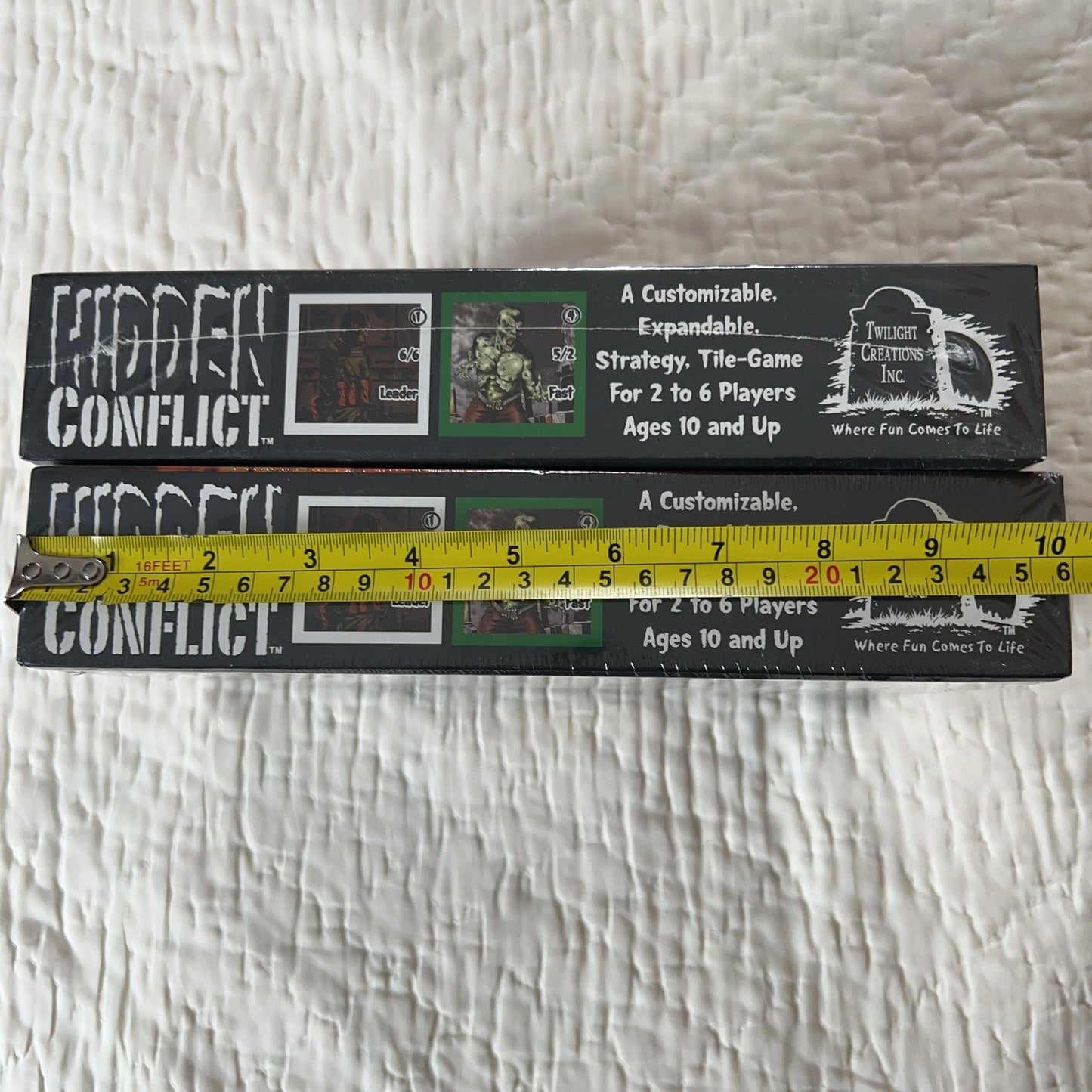Twilight Creations Inc. Hidden Conflict Board Game Lot Of 2 Sealed Multicolor