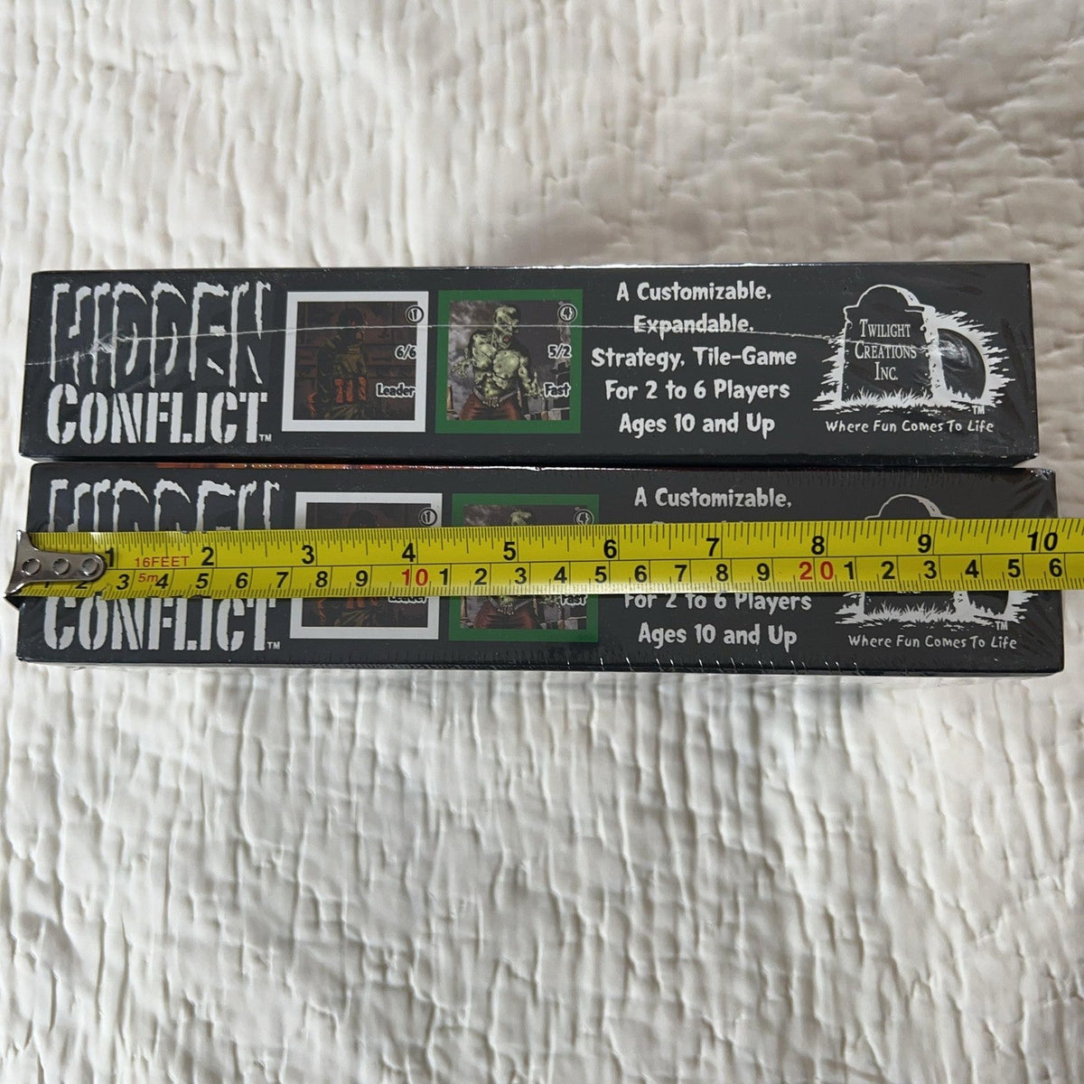 Twilight Creations Inc. Hidden Conflict Board Game Lot Of 2 Sealed Multicolor