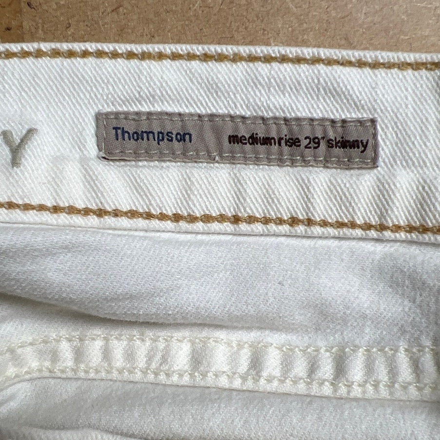 Citizens Of Humanity Los Angeles Women White Skinny Jeans Size 29