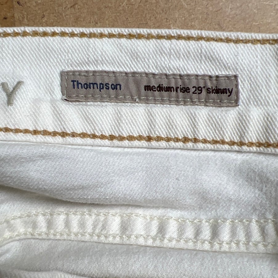 Citizens Of Humanity Los Angeles Women White Skinny Jeans Size 29