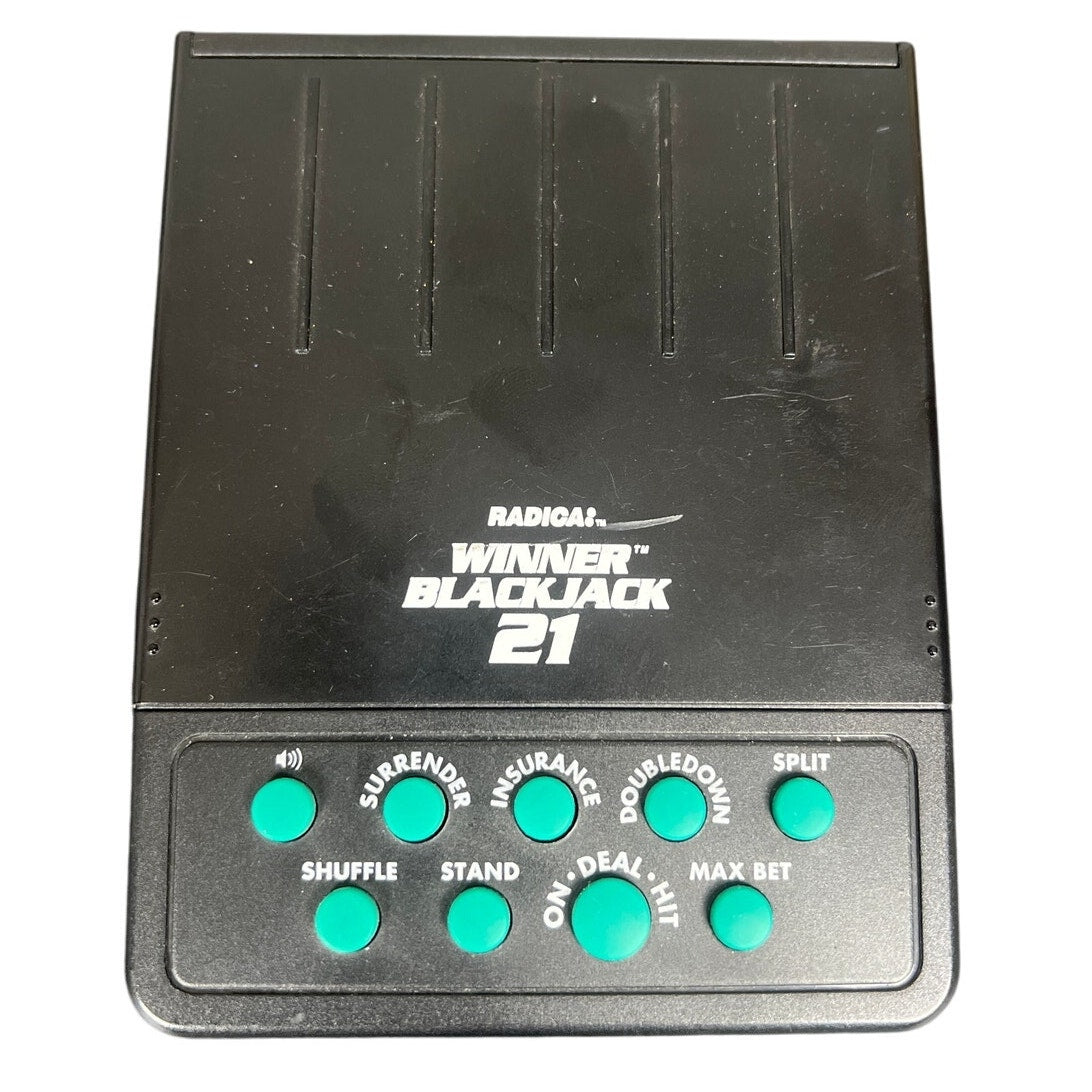 Radica Winner Blackjack 21 Handheld Video Game Model 1750