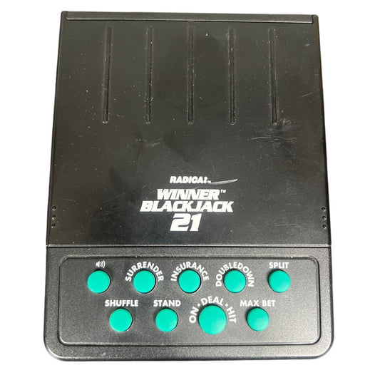 Radica Winner Blackjack 21 Handheld Video Game Model 1750