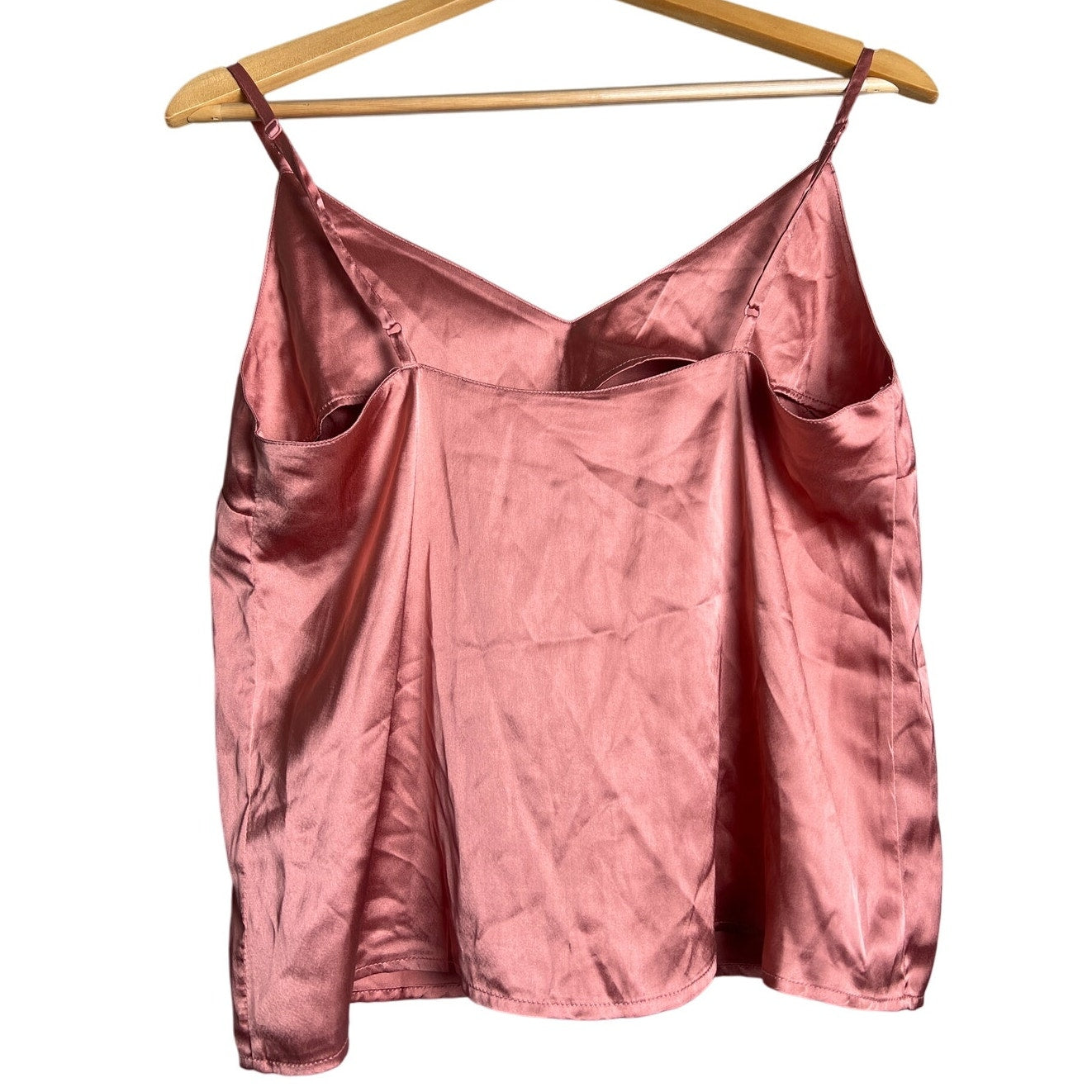 Asos Women Blouse Size 8 Pink Slip Top