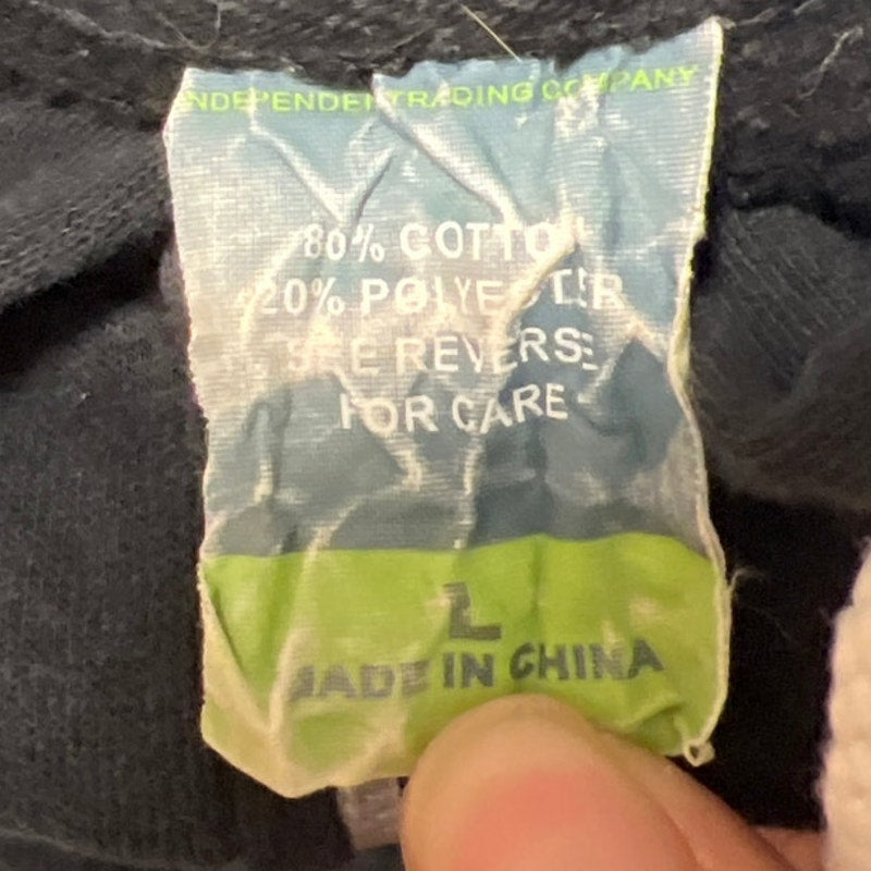 Lynyrd Skynyrd Black Zip Up Hoodie Tour 2016 Large