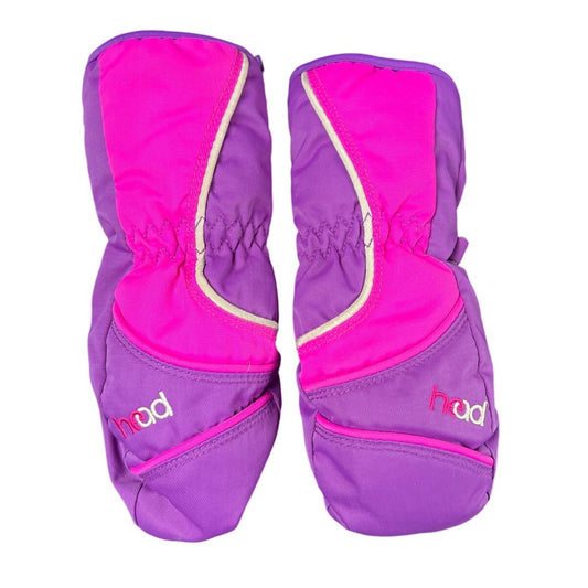 Head Purple with Pink Dupont Sonora Kids Snow Mittens Size Small