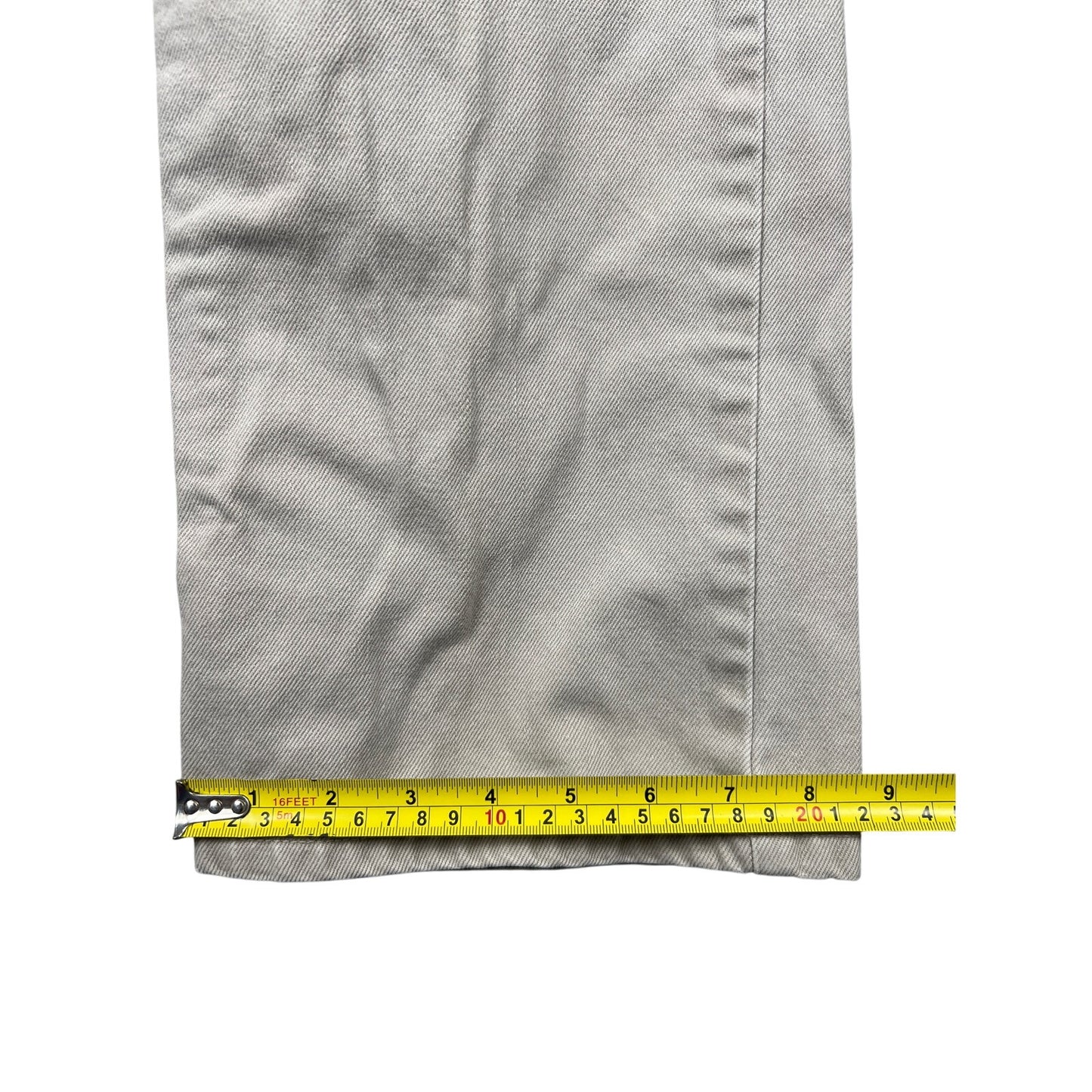 Harley Davidson Women's Cream Straight Leg Pants Size 8