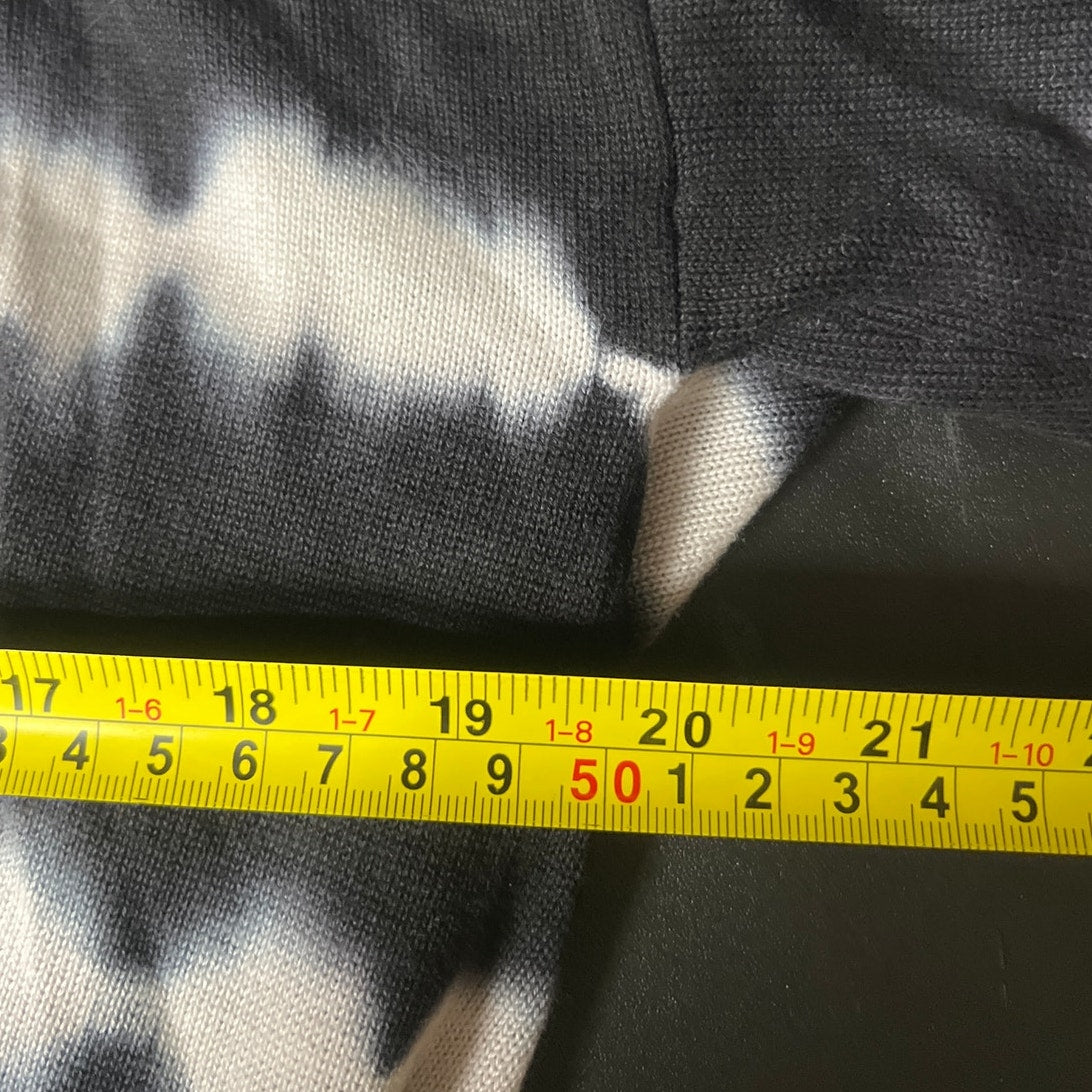 NWT Sanctuary Black Tie Dye Long Cardigan Women's Size S