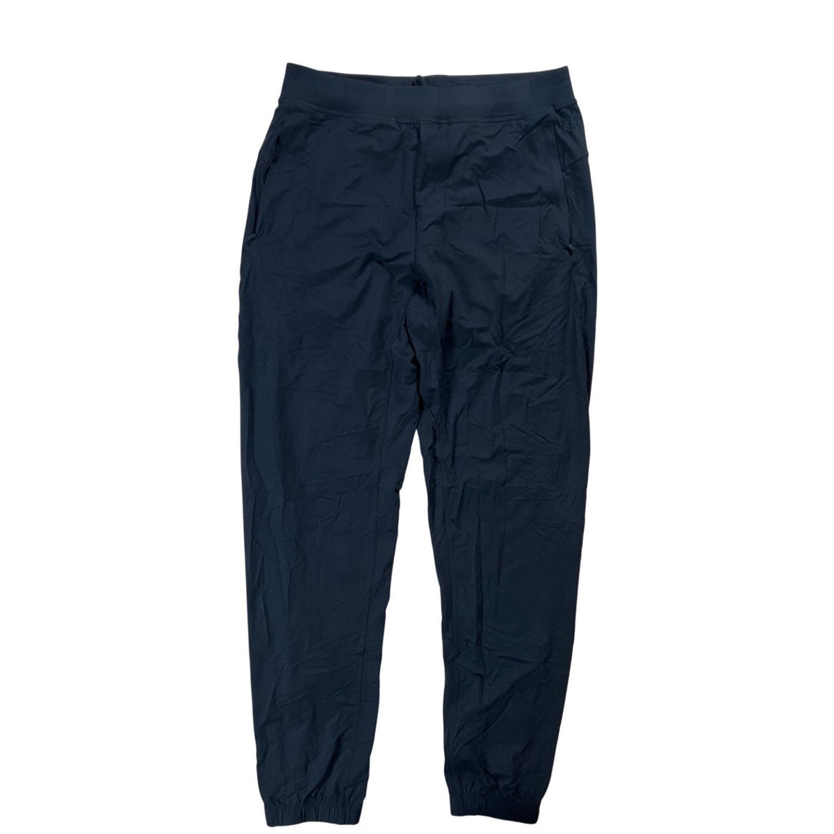 Zyia Trail Jogger Pants Micro Stripe Active Performance Black Women Large