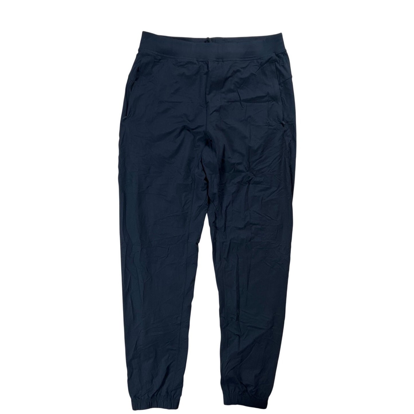 Zyia Trail Jogger Pants Micro Stripe Active Performance Black Women Large