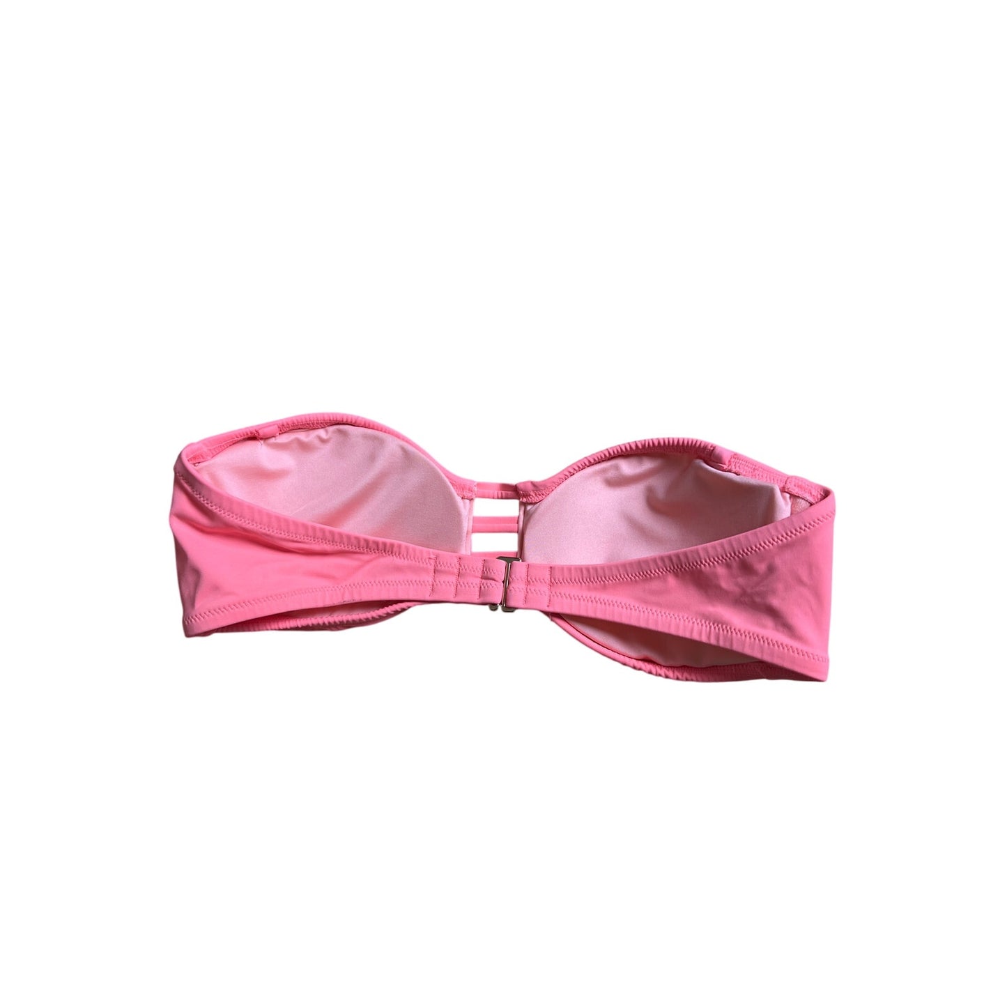 Victoria Secret Strapless Pink Bikini Top Size Large