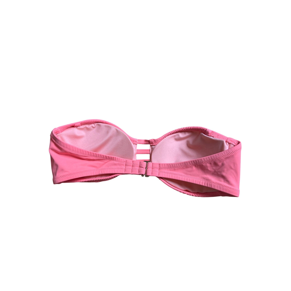 Victoria Secret Strapless Pink Bikini Top Size Large