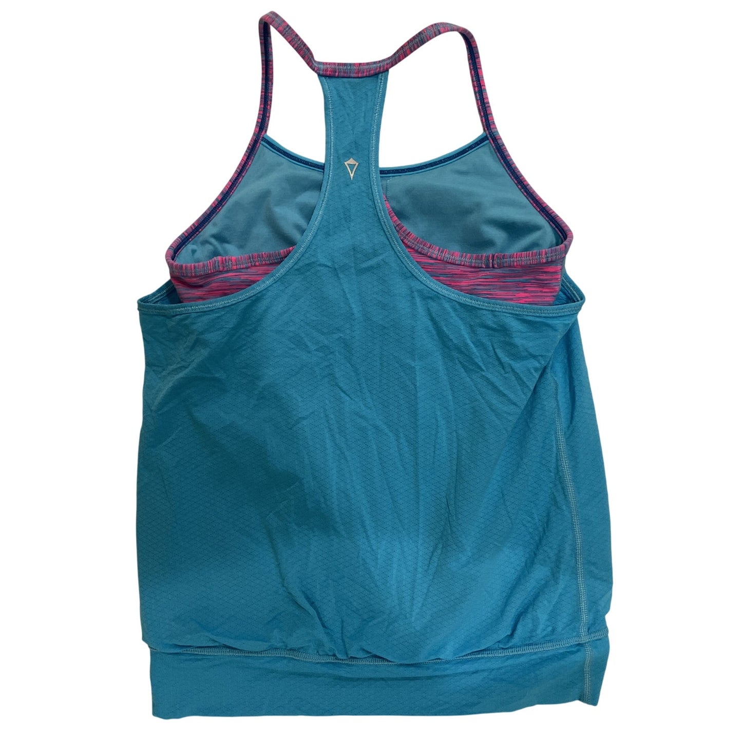 ivivva by Lululemon Girls Blue & Pink Double Dutch Tank Top Size 12 - EUC