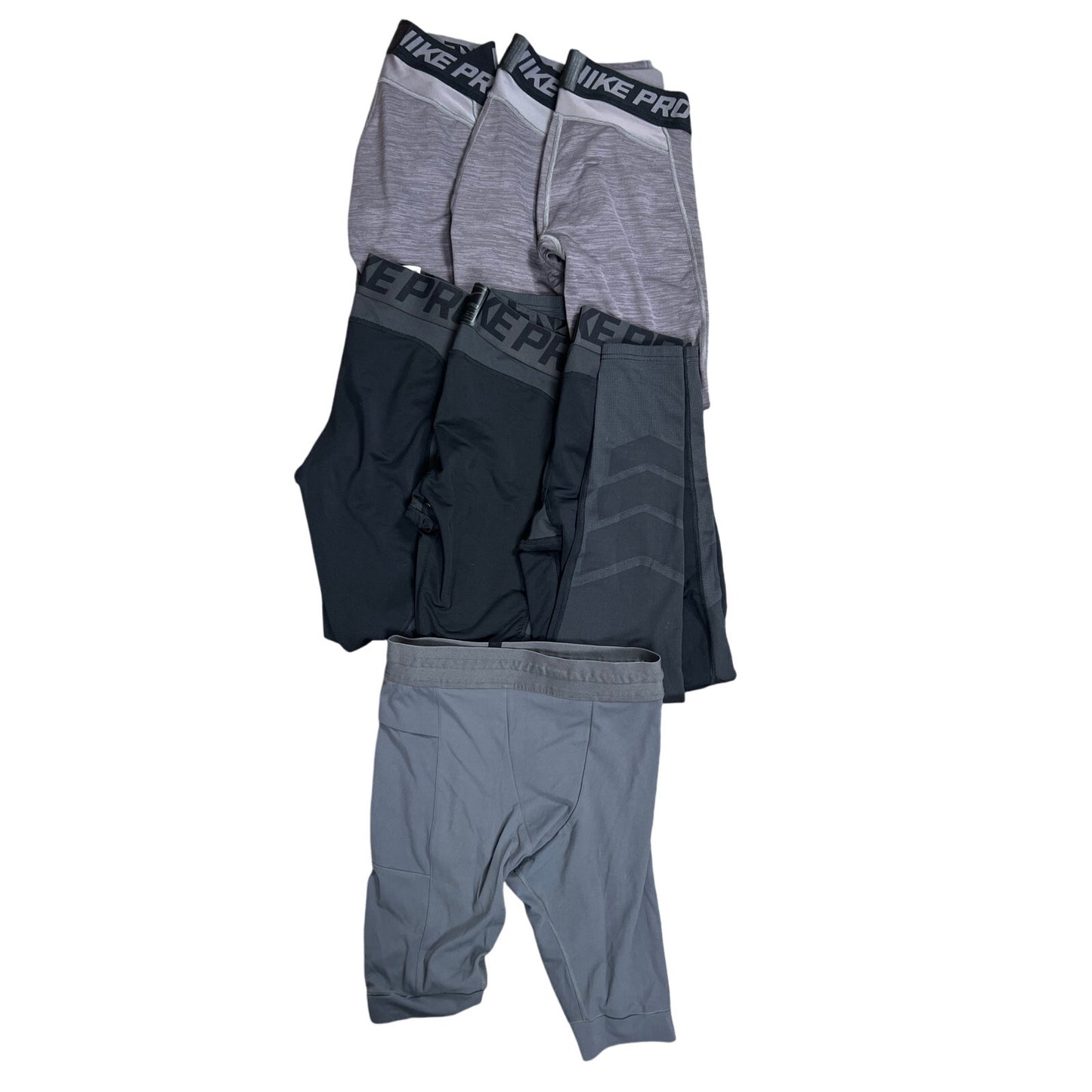 Nike Pro Hyperwarm Combat 8 Pair Small Compression & 1 Pair Shorts