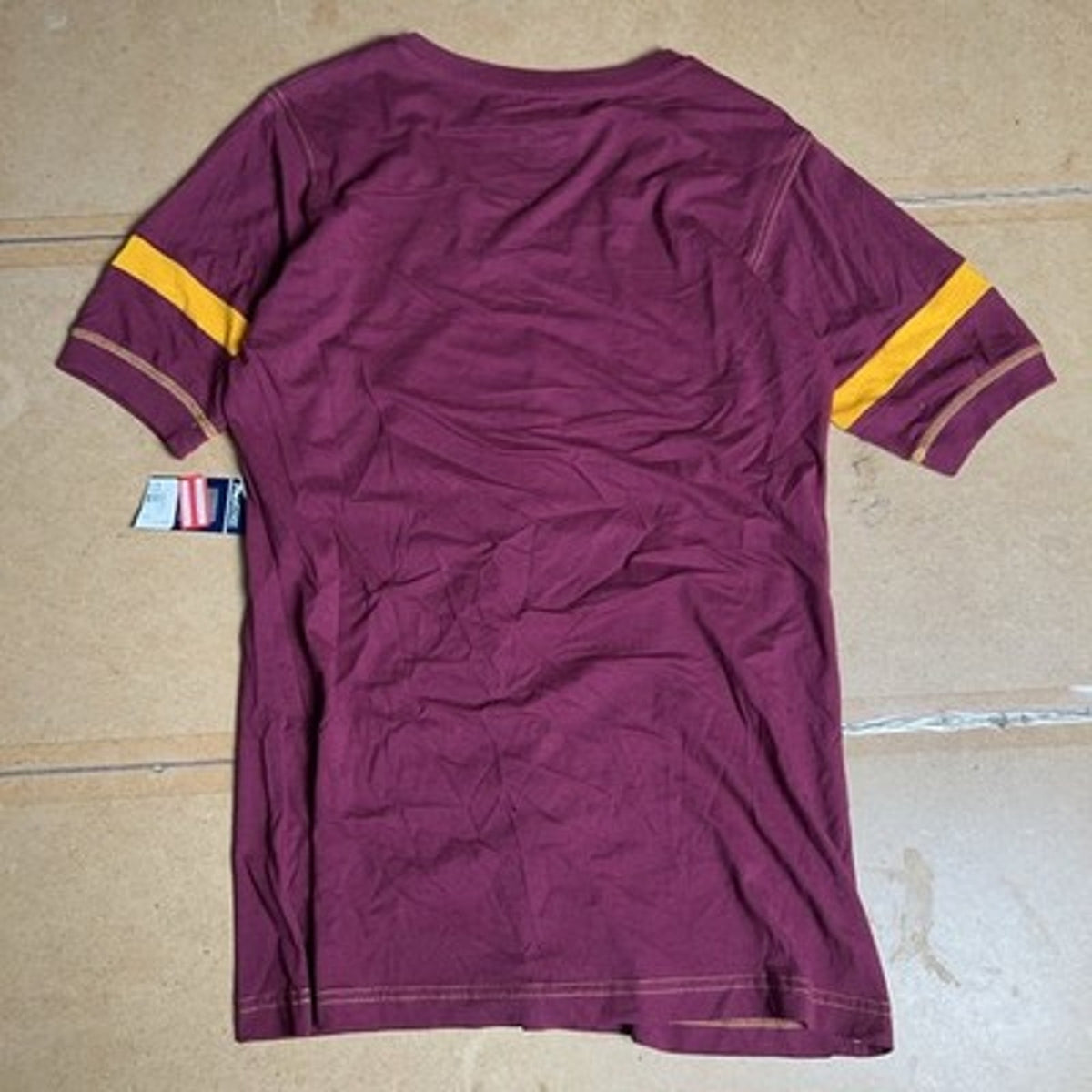 ProEdge T-Shirt Womens XL Red Minnesota Golden Gophers V-Neck Rhinestone