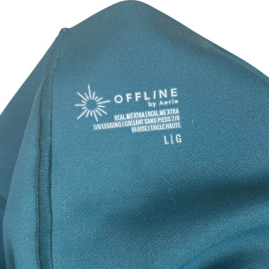 Offline By Aerie Green Women's Leggings High Waisted Large L