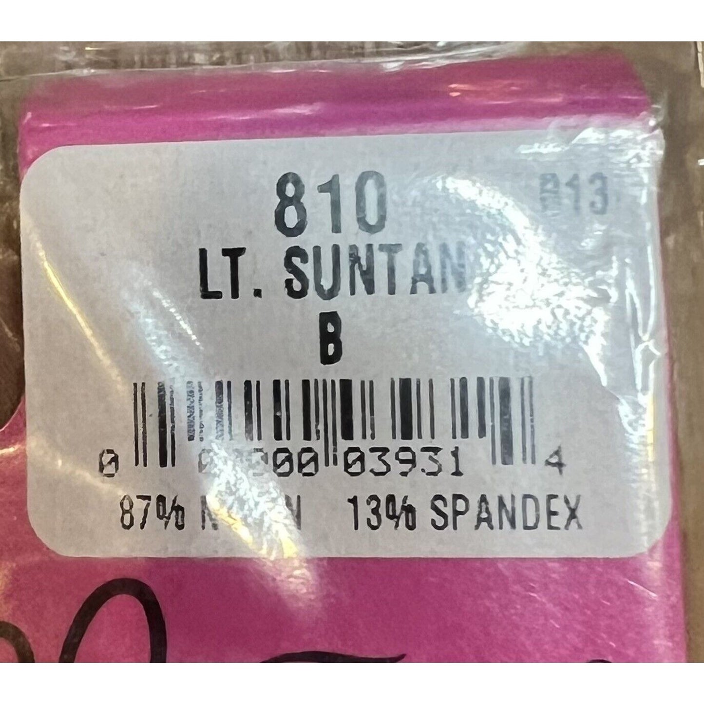 NEW Dancing Fair Women's Ultimate Performance Tights 810 Lt Suntan Size B