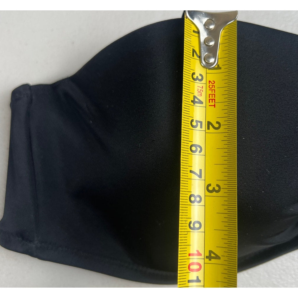 Shade Shore Black Bikini Top Swimwear 36B