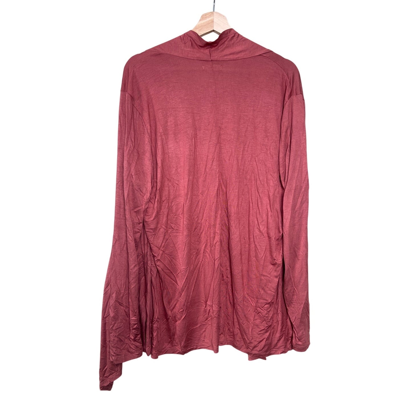 NWT Maurices Maroon Cardigan Women's Size 2XL