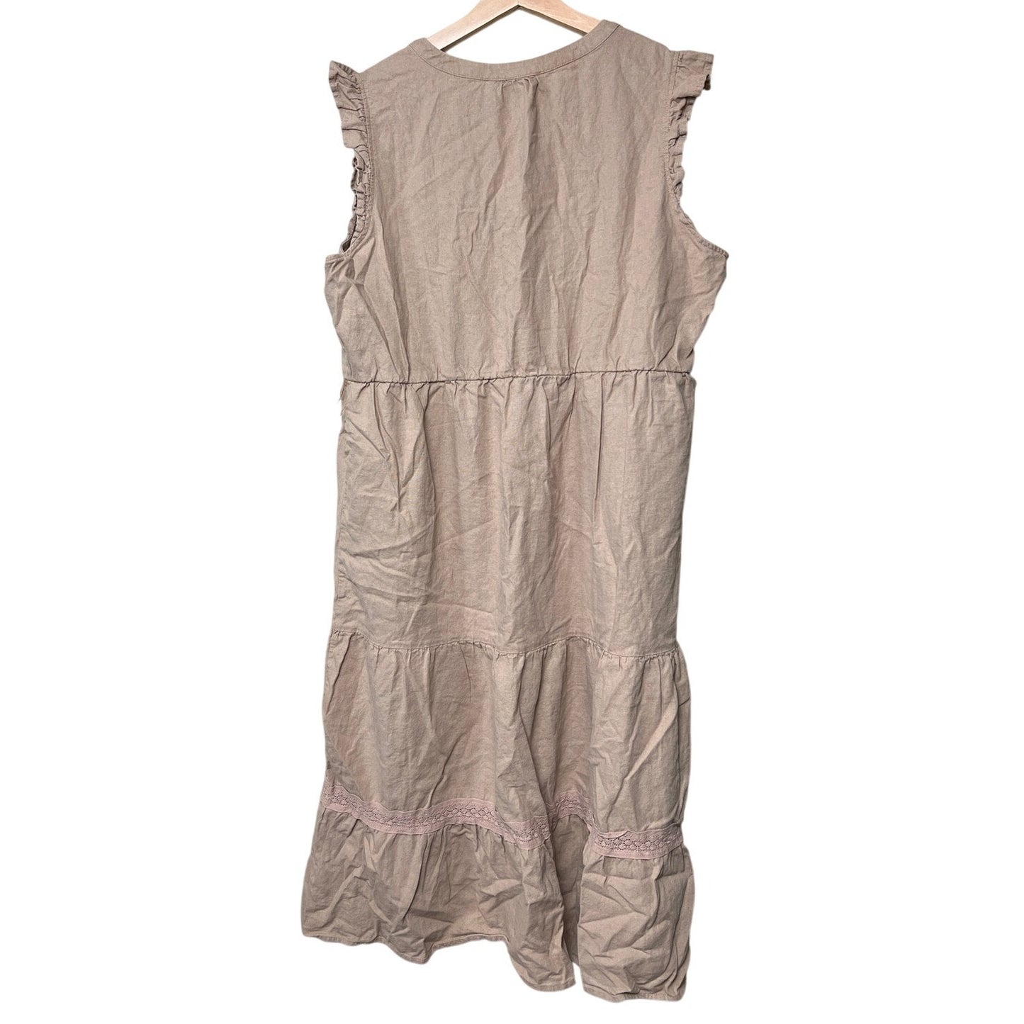 Women Nude Long Dress Size XL