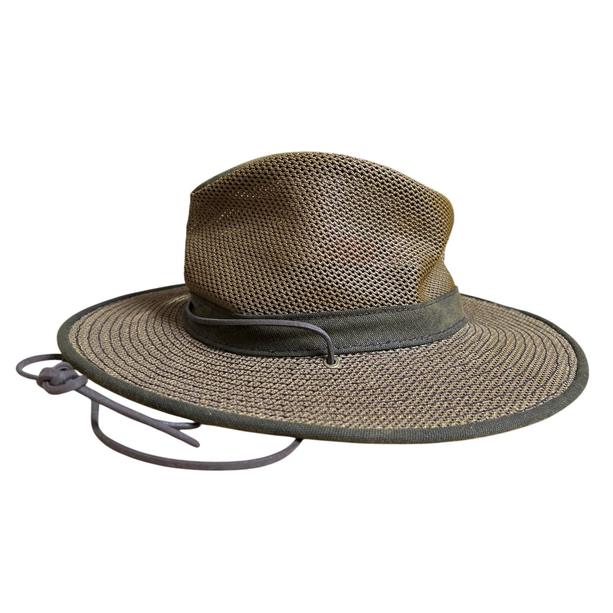 Henschel Hats Aussie Breezer Cotton Mesh Hat MADE IN USA Medium