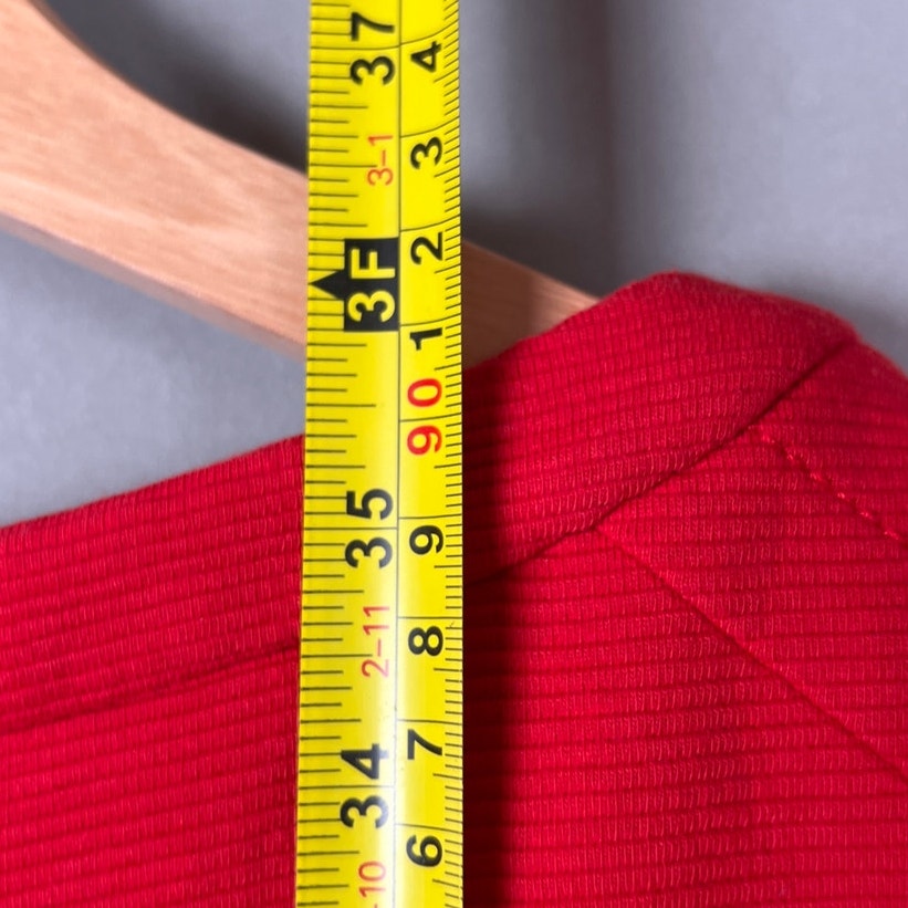 Boden Red Seam Detail Dress Women's Size 6