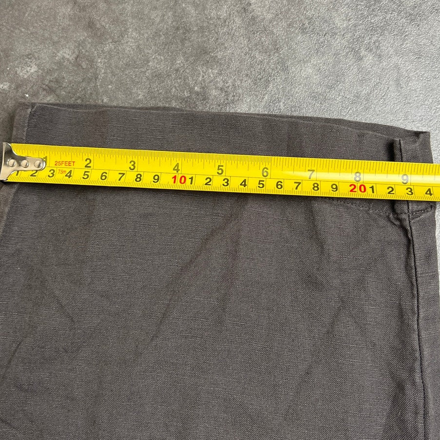 Lucky Brand Gray Button Down Jumpsuit Size Small