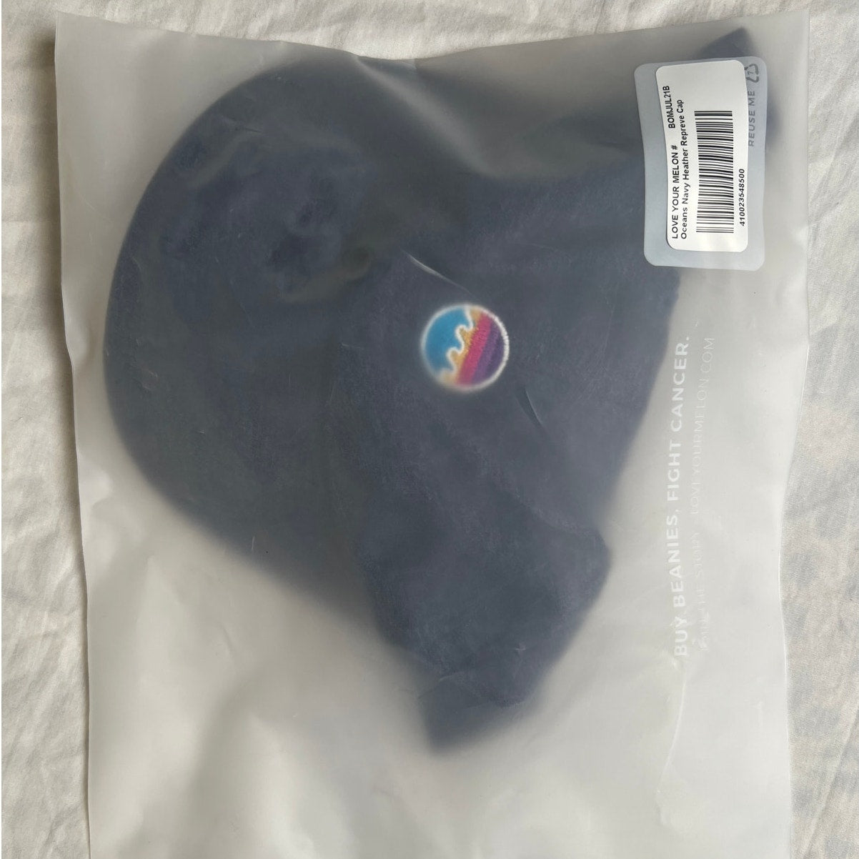 Love Your Melon Oceans Navy Heather Repreve Cap