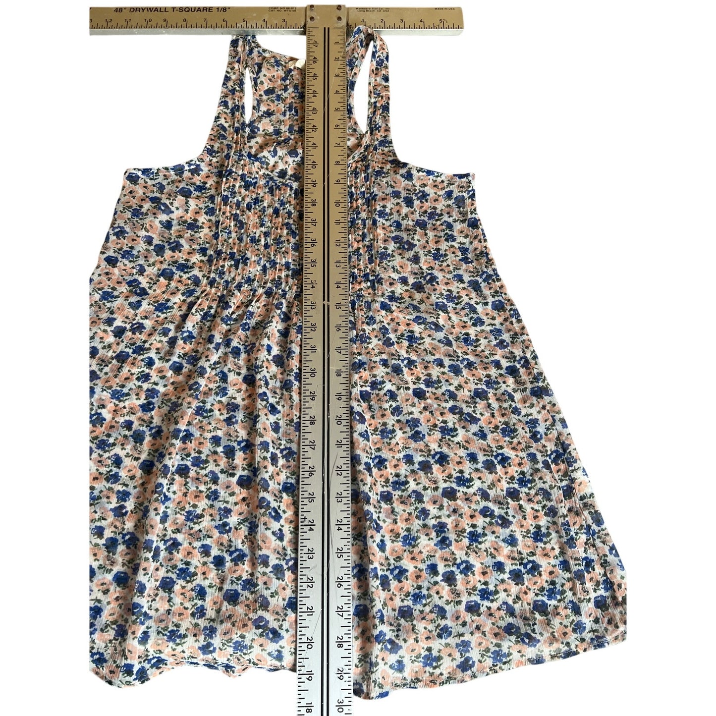 Aerie Floral Long Summer Dress Floral Print Size Medium