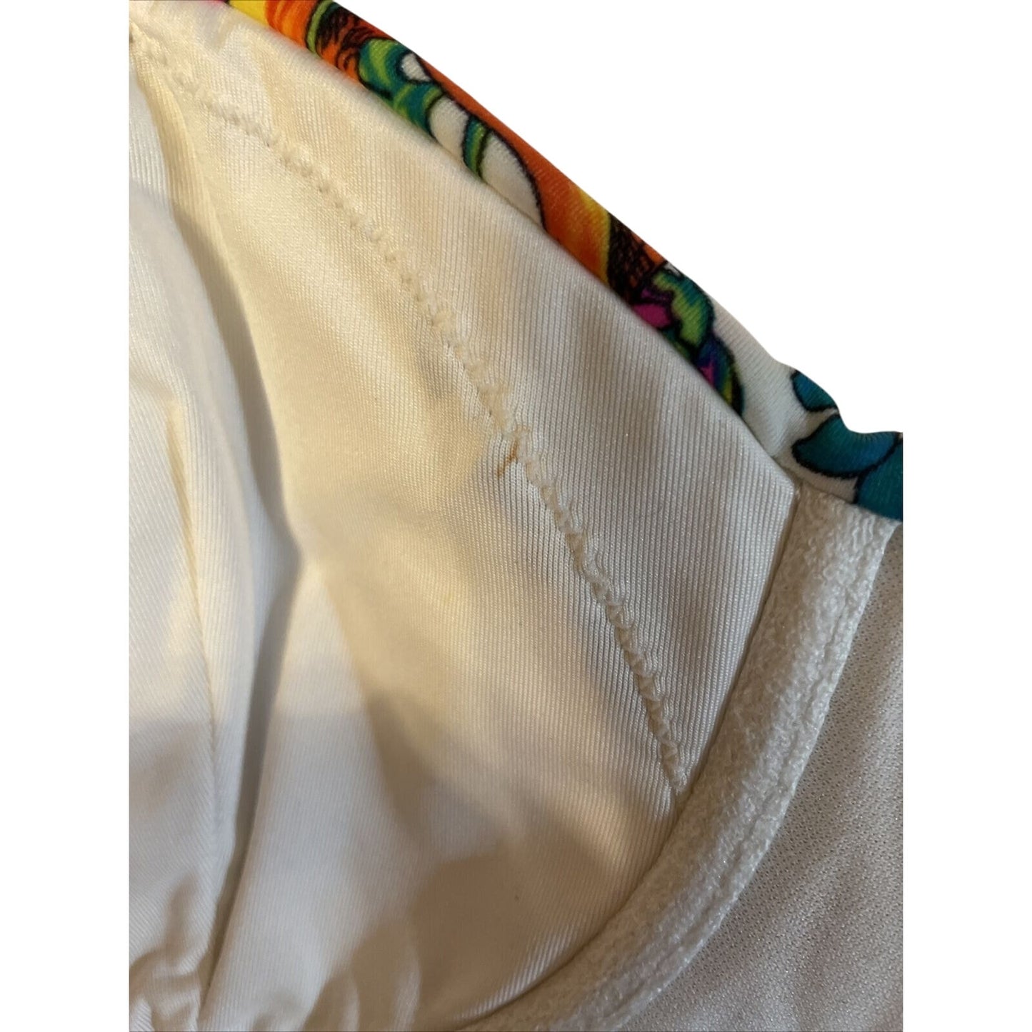 Victoria's Victoria Secret Halter Top Bikini 36D Floral Design - EUC